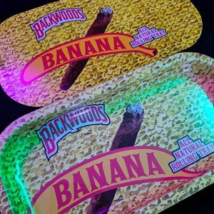 Exotic Banana Backwoods Rolling Tray Magnet Lid